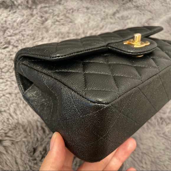 Chanel mini top handle caviar - Picture 10 of 16